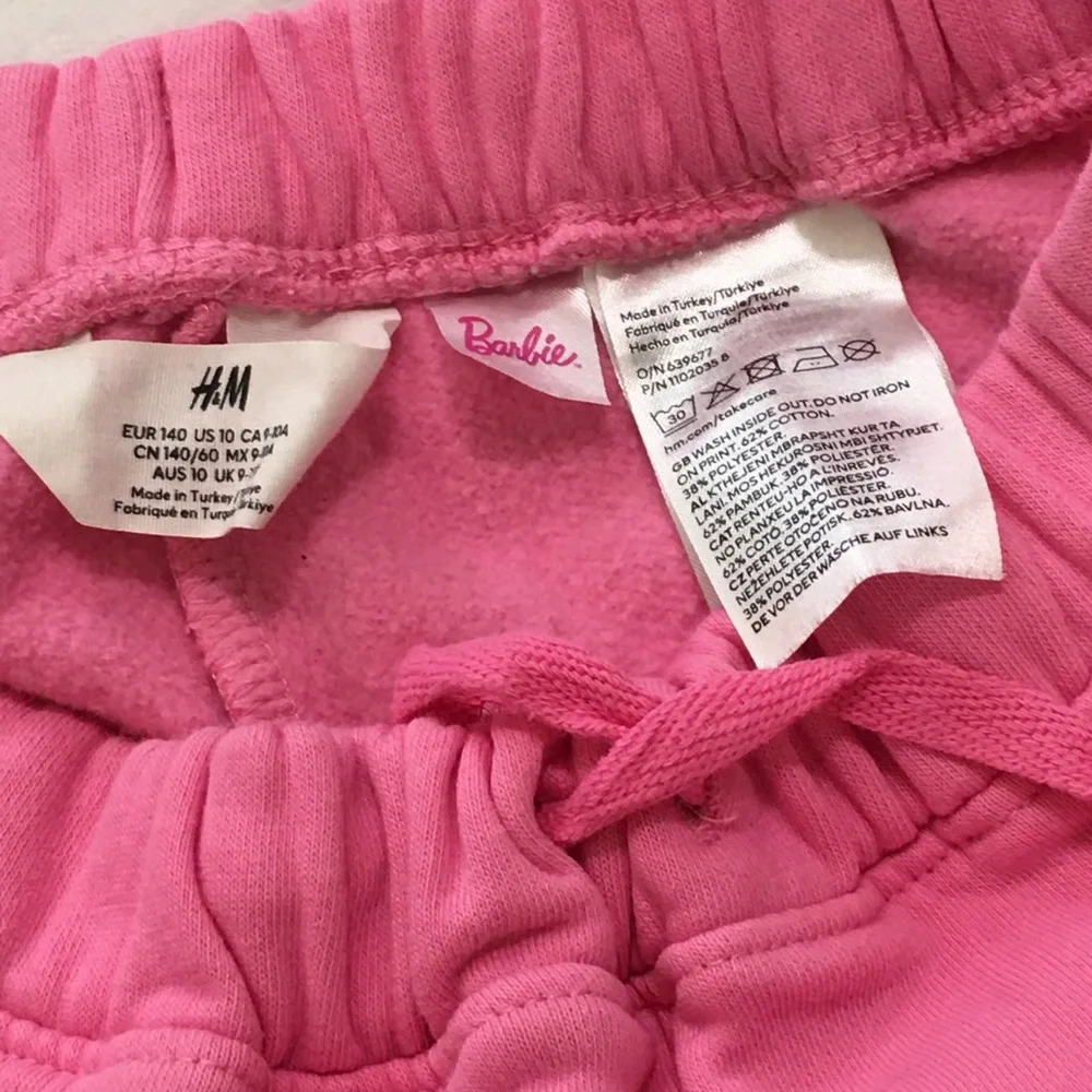H&M 2-pc Barbie hoodie and jogger Sz 10